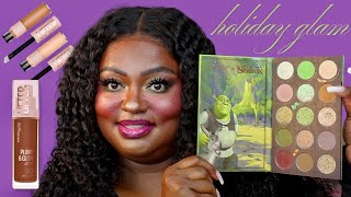 Drugstore Holiday Glam Tutorial! Testing NEW Makeup from Maybelline, Catrice & ColourPop