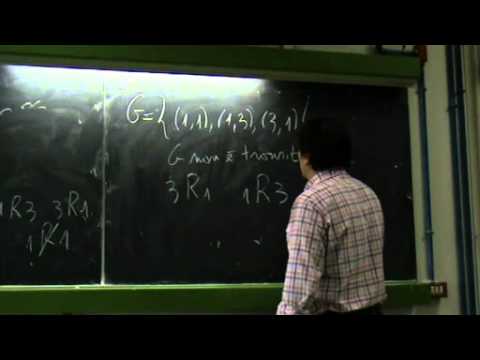 Elementi di Algebra e Logica - Lezione 05/23 - Relazioni
