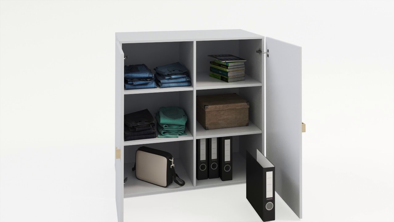 Stige High Modular 2 Door Cabinet