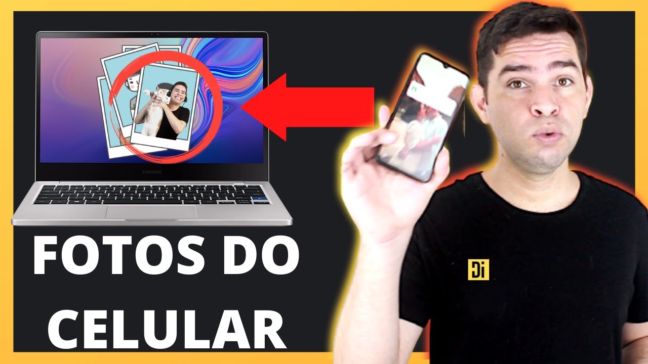 Como passar fotos e vídeos do Celular para o Notebook ou PC