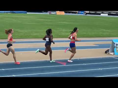 2023 USATF Masters National championships - W45 800m final (Aysha commentary)