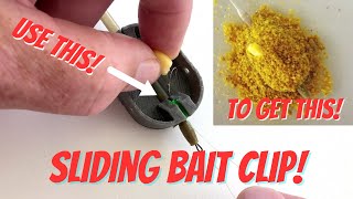 Sliding Bait Clip on Feeder - Tank Test - Does it Work?