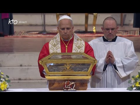 Célébration de la Parole et vénération des reliques de saint Augustin