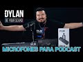 MICROFONE DYLAN PODCAST DM-5 DINÂMICO CARDIOIDE COM PEDESTAL