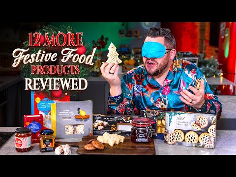 Taste Testing 12 MORE FESTIVE FOOD Products!! Ep 2 | Sorted Food