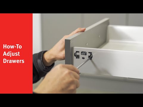 How-To Adjust Drawers | U-Install-It Kitchens