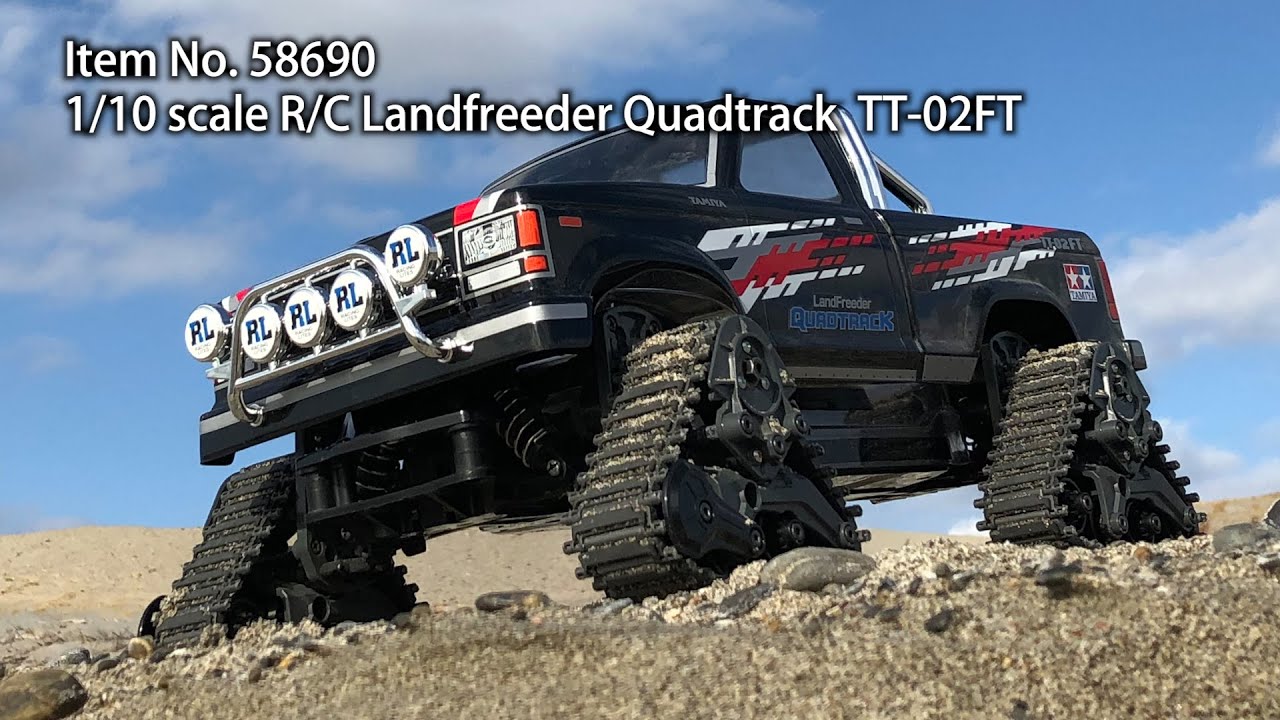 Tamiya Landfreeder Quadtrack TT-02FT 4 x 4, Bausatz, 1:10