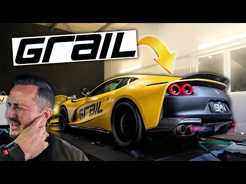 F1 Sound ! GRAIL Ferrari 812 Superfast zerstört Leistungsprüfstand! | Franz Simon Motorsport