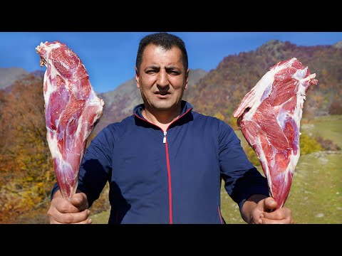 , title : 'BEST LAMB LEGS COOKED IN THE MOUNTAINS EVER | AMAZING RECIPE LAMB OF LEGS'