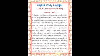The benefits of doing volunteer work| Easy Stories for Beginners | Improve Your English Listening"