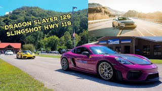 Mustang GT & Porsche Take on Dragon Slayer 129 and Slingshot