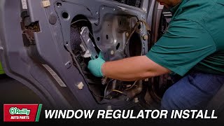 How To: Replace a Window Regulator and Motor Assembly