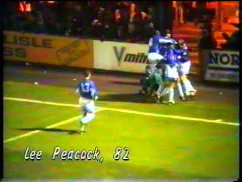 Carlisle United 1 V Hartlepool United 0 Boxing Day 1996 Division 3