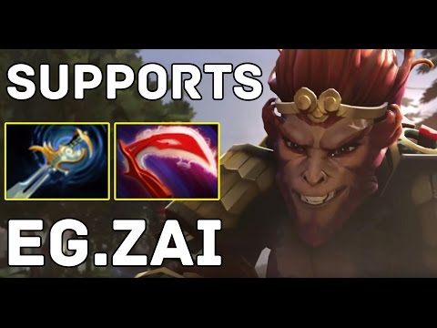 Monkey King Dota 2 Supports Gameplay By EG.ZAI