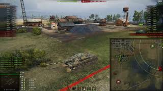 FV 217 Badger 7킬 9천 딜도움딜-나쁘지 않은 위장력을 이용해 수비하기