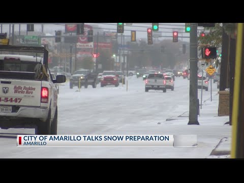 City of Amarillo clears roads