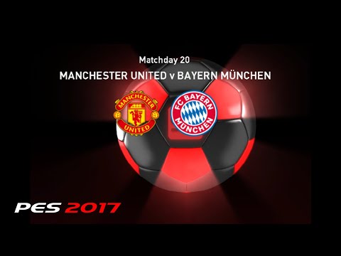 🔴 LIVE MATCHDAY 20 | Manchester United vs Bayern Munchen GAMEPLAY PES 2017 Gameplay (PC HD)