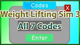 Roblox Weight Lifting Simulator 3 Codes 2019 June Th Clip - 