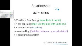 G and K Relationship