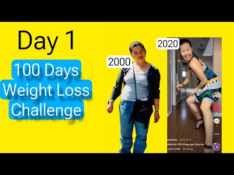 Day 1 | 100 Days Weight Loss Challenge Begins | Portion Control