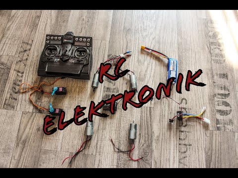 Grundlagen RC Elektronik am Radlader