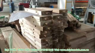 MÁY LÀM MỘNG DƯƠNG CNC 2 Đầu tự động nạp phôi Woodmaster WM-200E