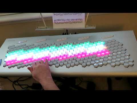 Orwell temperament on the Lumatone keyboard