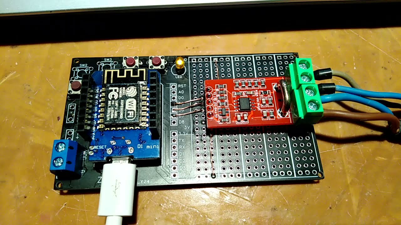 Moduł HLW8012 pomiar prądu przemiennego AC Supla