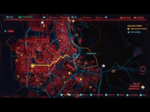 Cyberpunk 2077 Hidden Legendary Pants in Charter Hill