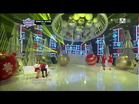 【1080P】121220  f(x) - 1,2,3 @ Special Stage