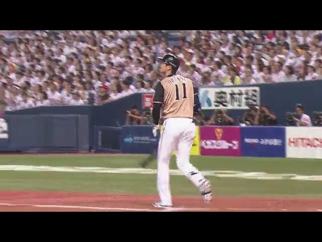 【Jugador Japones】Otani demuestra su fuerza con el bate｜無料動画｜パ・リーグ.com｜プロ野球