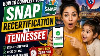 How to complete your SNAP recertification in Tennessee