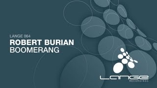 Robert Burian - Boomerang (Original Mix)