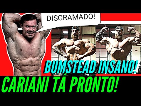 RENATO CARIANI MOSTRA O SHAPE ATUAL!+ CHRIS BUMSTEAD GIGANTESCO!
