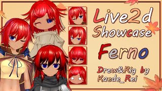 【Live2d】菲諾フェルノ【お絵描き 】 #vtuber #live2d #お絵描き #委託 ＃依頼 #実績   #showcase  #commission #shortvideo
