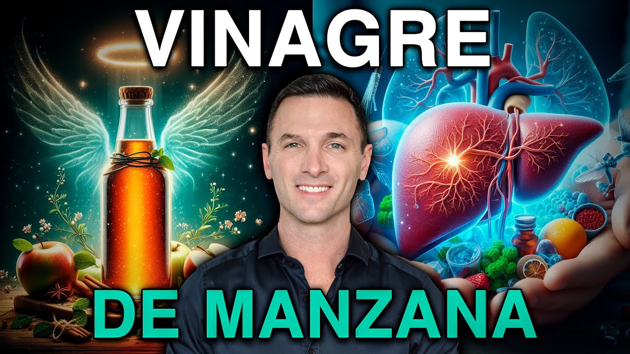 VINAGRE DE MANZANA 🍏, ¿Cómo debes tomarlo para obtener todos sus BENEFICIOS 🌿?