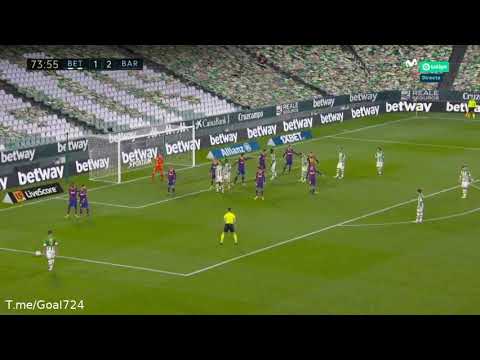 Real Betis 2-2 Barcelona (Gol de Víctor Ruiz)