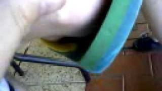 Rub a warhead on it - scab cured!