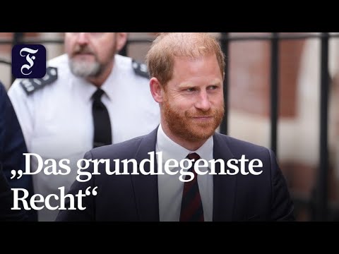 Prinz Harry klagt auf Polizeischutz bei Heimatbesuchen