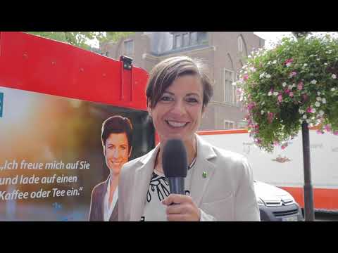 Ihre Bürgermeisterin für Erftstadt Carolin Weitzel lädt herzlich zu Kaffee und Tee ein!