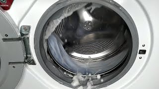 Harder washing of clothes on the secret mode of the washer Lg