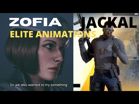 ZOFIA AND JACKAL ELITE SKIN ANIMATIONS