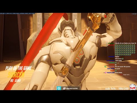 Overwatch Fastest Genji God Necros Has Some Nasty Gameplay Tricks