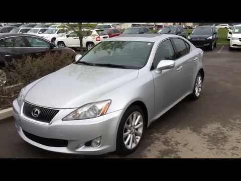 Lexus Certified Pre Owned Silver 2010 IS 250 AWD - Camrose, Red Deer, AB