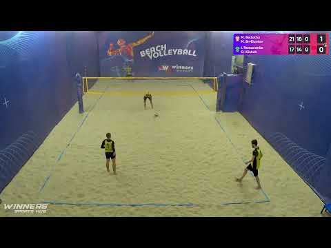 21:00 M. Bedukha / M. Brylliantov - I. Romanenko / O. Klishch 10.04.2023 | Winners Beach Volleyball