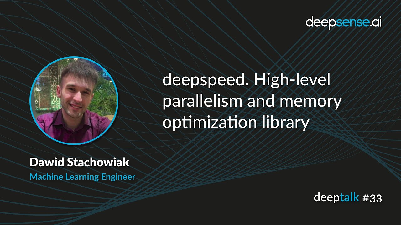 deepspeed. High-level parallelism and memory optimization library