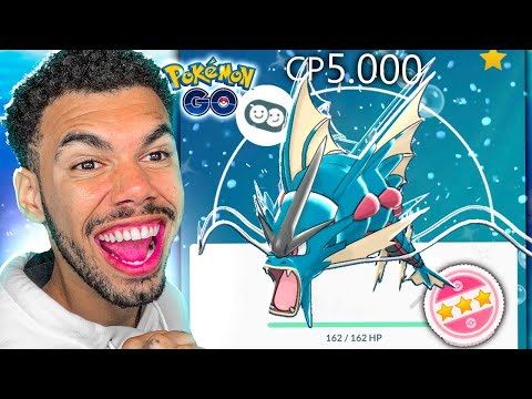 MEU GYARADOS 100% TEM 5.000 DE CP - POKEMON GO | Cris |