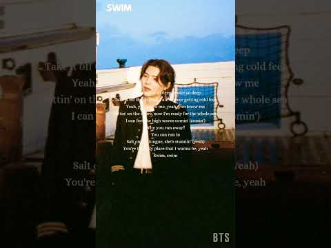 🎶BTS (방탄소년단) 'SWIM with SUGA (Melodic Techno Remix)' Visualizer #bts_arirang #bts