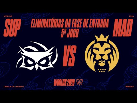 Mundial 2020: Eliminatórias da Fase de Entrada - Dia 1 | Papara SuperMassive x MAD Lions (5º Jogo)