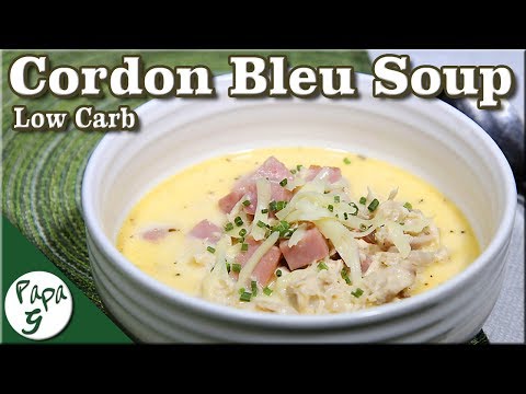 Chicken Cordon Bleu Soup – Low Carb Keto Recipe